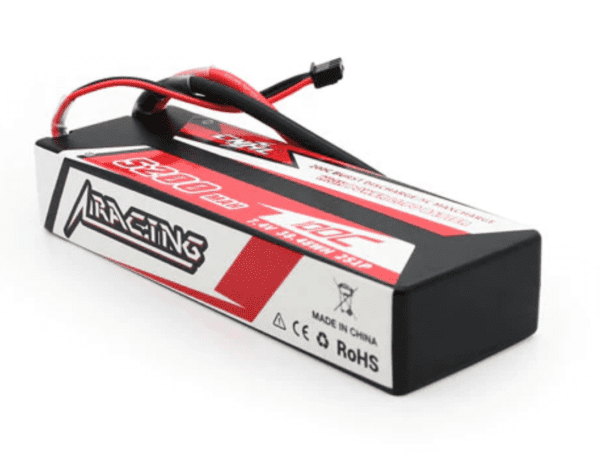 CNHL Racing Series 5200mAh 7.4V 2S 100C Hard Case Lipo Battery with T/Dean Plug