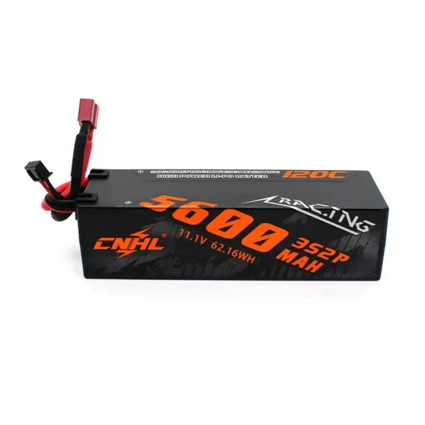 CNHL Racing Series 5600MAH 11.1V 3S2P 120C Lipo Battery Hard Case with Deans Plu